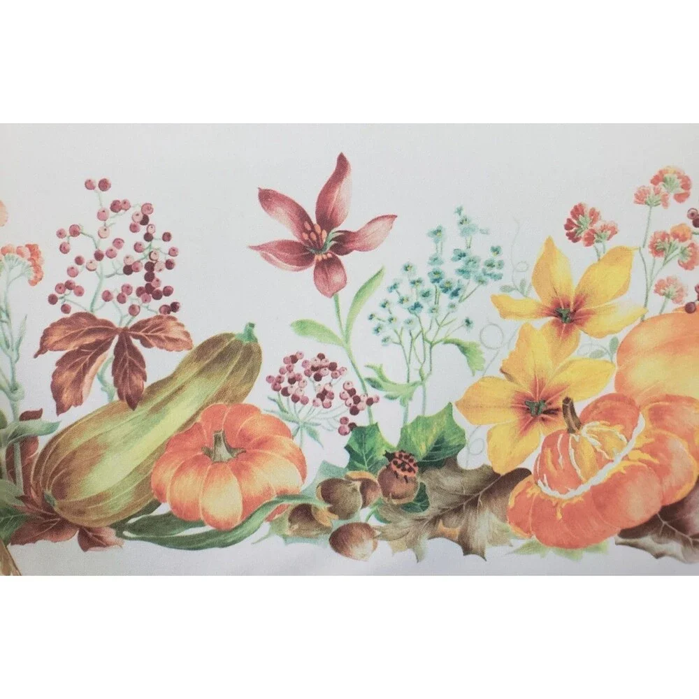 Printed Linen Tablecloth 52